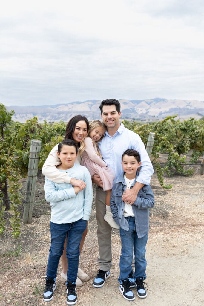 vineyard family photos